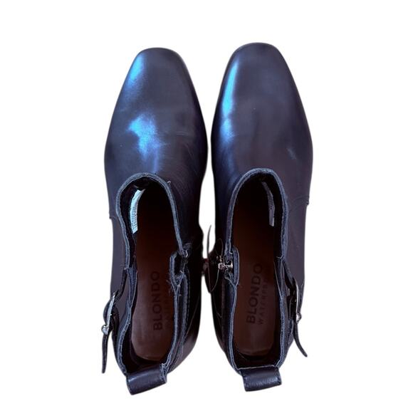 NWOT Blondo Sullivan Waterproof Black Booties - Sz 8.5M - Picture 8 of 10